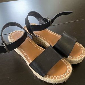 Black Heeled Sandals